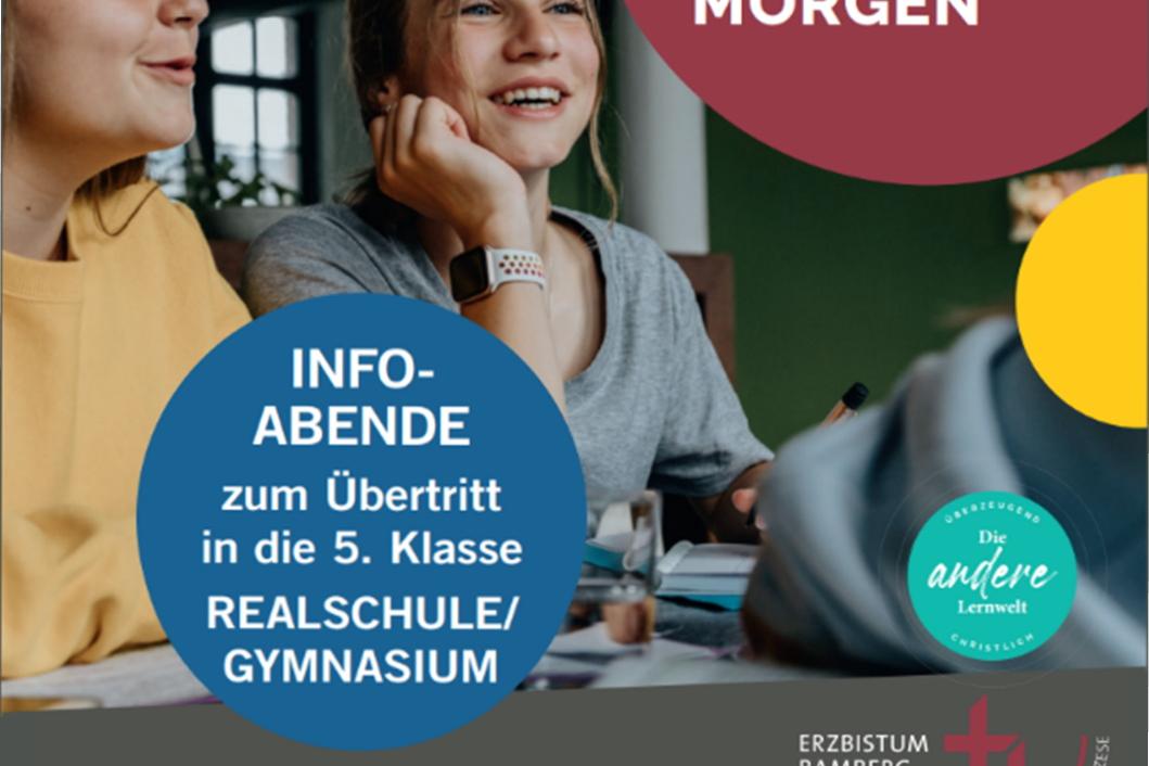 Flyer Infoabende Maria-Ward-Schule Bamberg